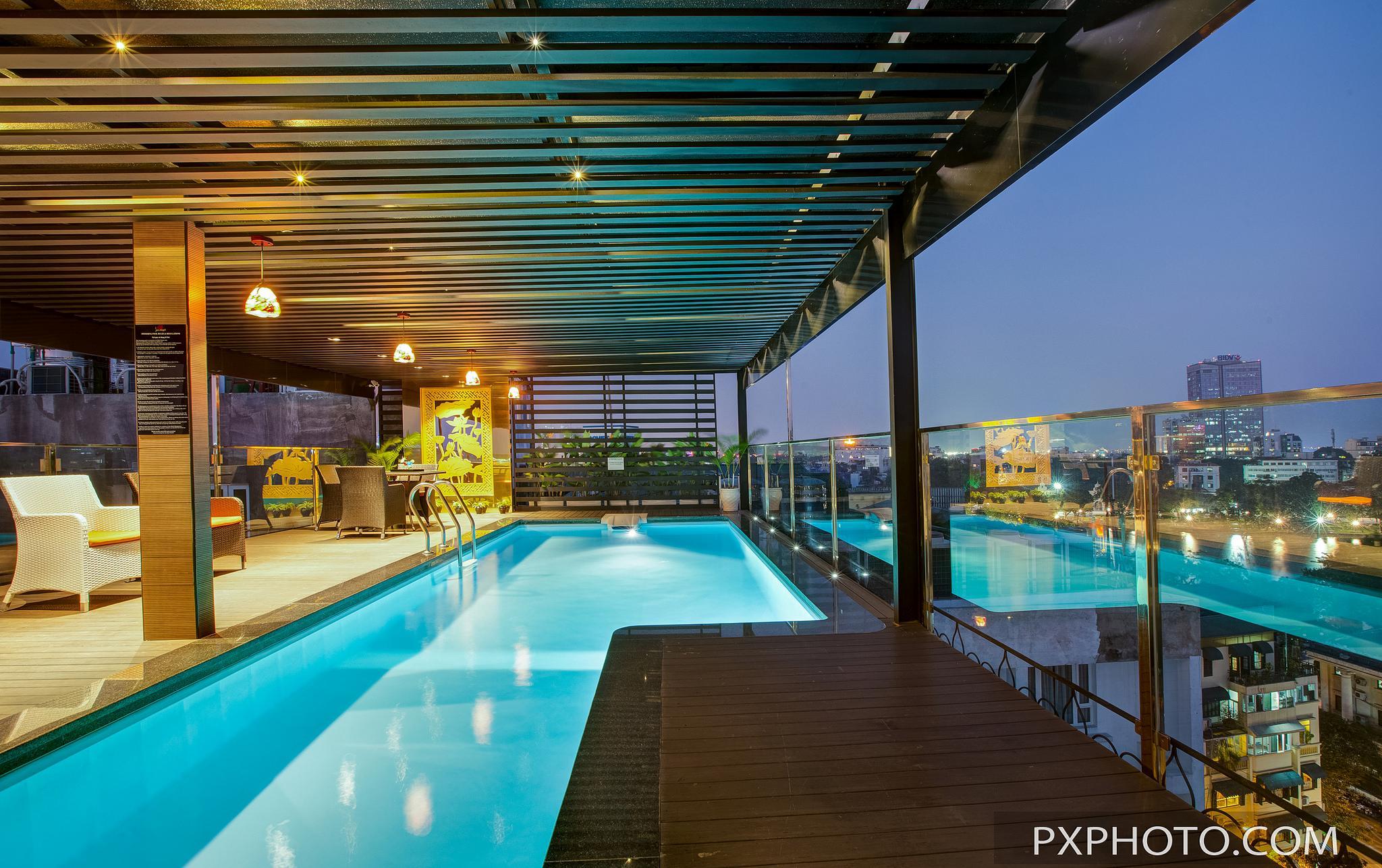 Golden Lotus Luxury Hotel Hanoi Exterior foto