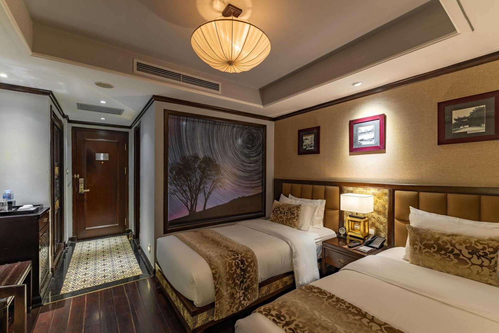 Golden Lotus Luxury Hotel Hanoi Exterior foto