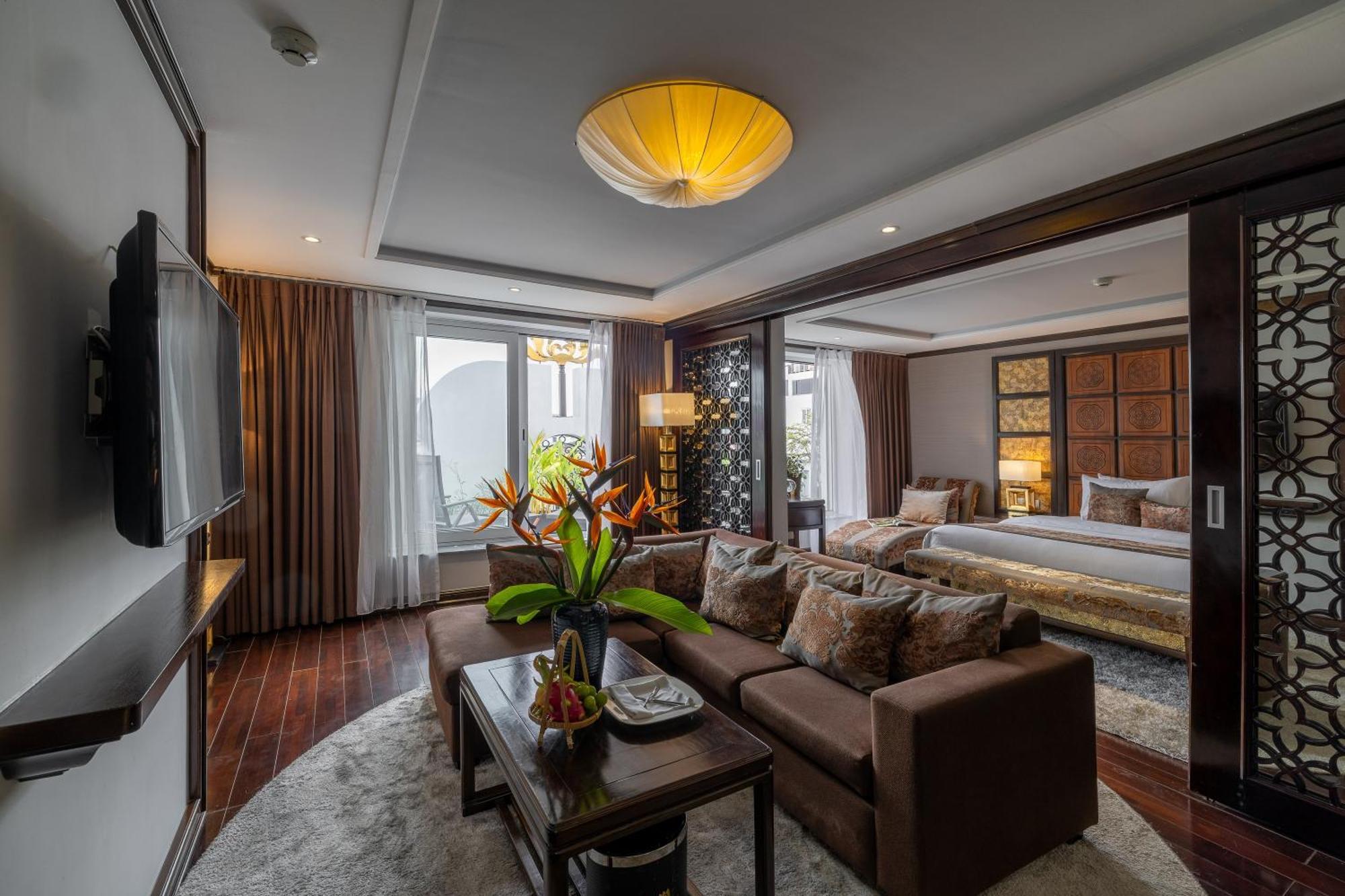 Golden Lotus Luxury Hotel Hanoi Exterior foto
